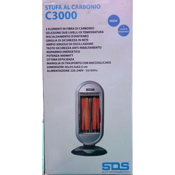 Stufa al carbonio C3000